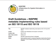 Draft Guidelines – INSPIRE